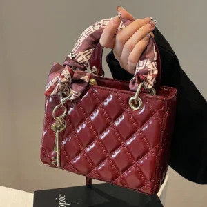 Dedoo Women's High-End Handbag 2024, New Fashion Diamond Studded Shoulder Crossbody Bag